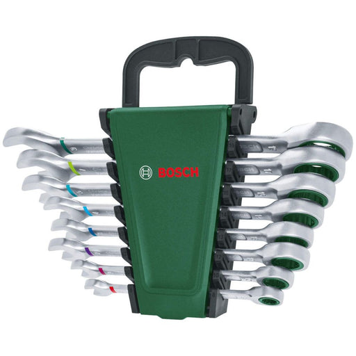 Bosch Set kombinovanih ključeva za zupčanike, 8 kom, 1600A027PS Set kombinovanih ključeva BOSCH Madras doo Beograd