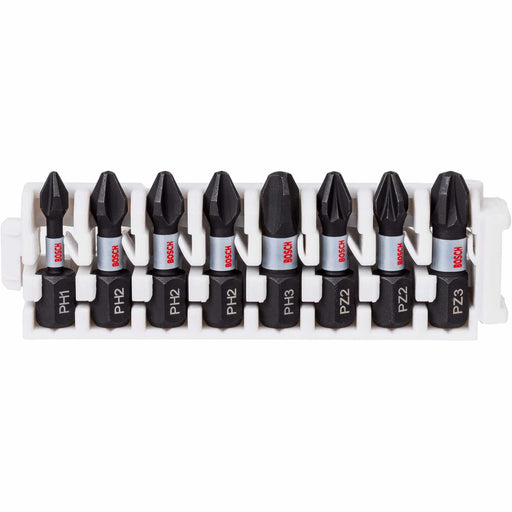 Bosch set kovanih bitova PH1/PH2/PH3/PZ2/PZ3 Impact Control 8-delni (2608522323) Set bitova BOSCH BOSCH-2608522323 Madras doo Beograd