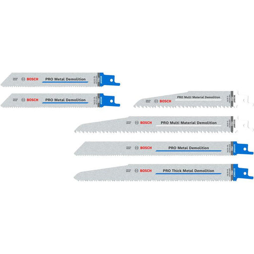 BOSCH Set PRO Demolition listova testere, 6 kom. - Set listova testere RBP 6PC SET 'Demolit (2607011820) Power Tools BOSCH Madras doo Beograd