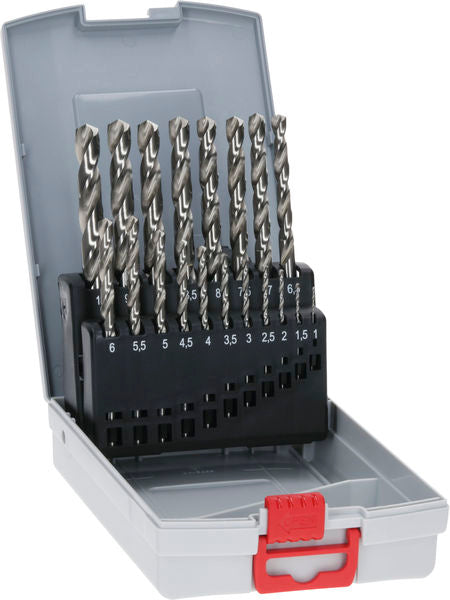 BOSCH Set PRO Metal HSS-G spiralnih burgija, 19 kom. - Komplet metalnih burgija Metallbohrer (2608587013) Power Tools BOSCH Madras doo Beograd