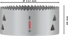 BOSCH Set PRO Multi Material testera za otvore, 111 mm, sa navojem - Testera za otvore T MM B 111mm (2608901537) Madras doo Beograd Madras doo Beograd