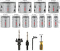 BOSCH Set PRO Multi Material testera za otvore, 17 kom. - Komplet testera za otvore T MM B 17P Set (2608900525) Madras doo Beograd Madras doo Beograd