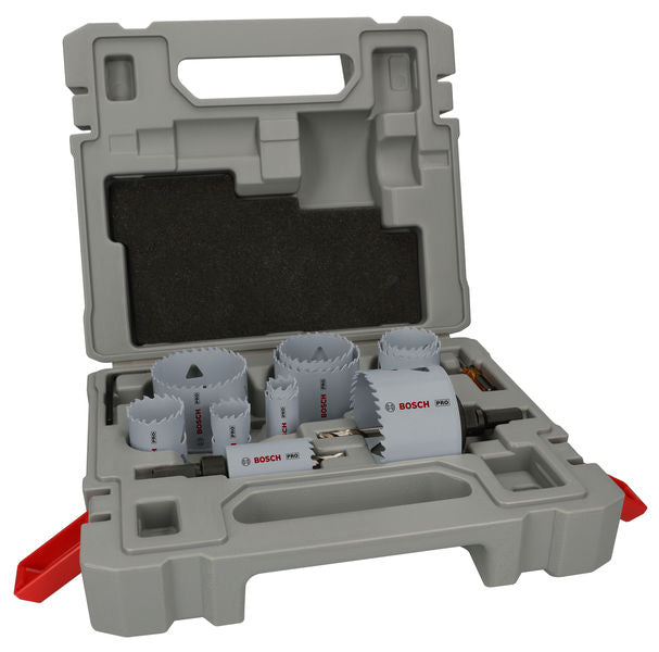 BOSCH Set PRO Multi Material testera za otvore, 17 kom. - Komplet testera za otvore T MM B 17P Set (2608900525) Madras doo Beograd Madras doo Beograd