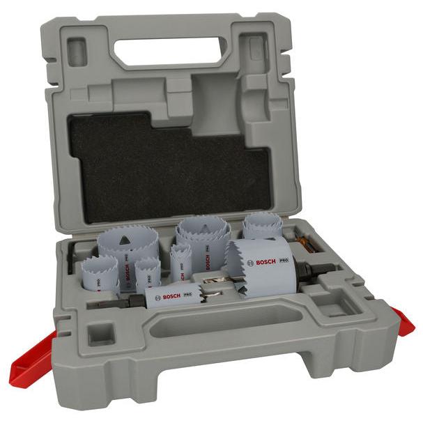 BOSCH Set PRO Multi Material testera za otvore, 17 kom. - Komplet testera za otvore T MM B 17P Set (2608900525) Madras doo Beograd Madras doo Beograd