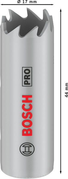 BOSCH Set PRO Multi Material testera za otvore, 17 mm, sa navojem - Testera za otvore T MM B 17mm (2608901492) Madras doo Beograd Madras doo Beograd