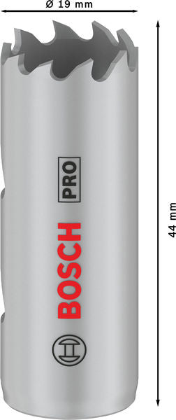 BOSCH Set PRO Multi Material testera za otvore, 19 mm, sa navojem - Testera za otvore T MM B 19mm (2608901493) Madras doo Beograd Madras doo Beograd