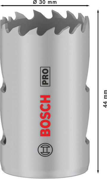 BOSCH Set PRO Multi Material testera za otvore, 30 mm, sa navojem - Testera za otvore T MM B 30mm (2608901501) Madras doo Beograd Madras doo Beograd