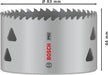 BOSCH Set PRO Multi Material testera za otvore, 83 mm, sa navojem - Testera za otvore T MM B 83mm (2608901528) Madras doo Beograd Madras doo Beograd