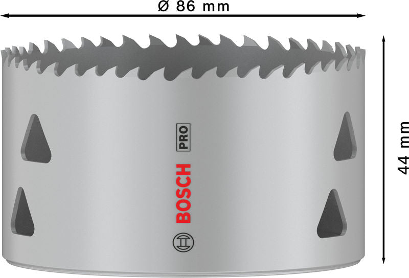 BOSCH Set PRO Multi Material testera za otvore, 86 mm, sa navojem - Testera za otvore T MM B 86mm (2608901529) Madras doo Beograd Madras doo Beograd