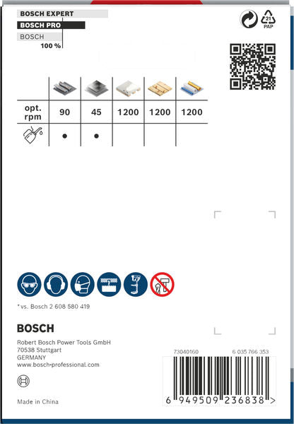 BOSCH Set PRO Multi Material testera za otvore, 92 mm, sa navojem - Testera za otvore T MM B 92mm (2608901531) Madras doo Beograd Madras doo Beograd