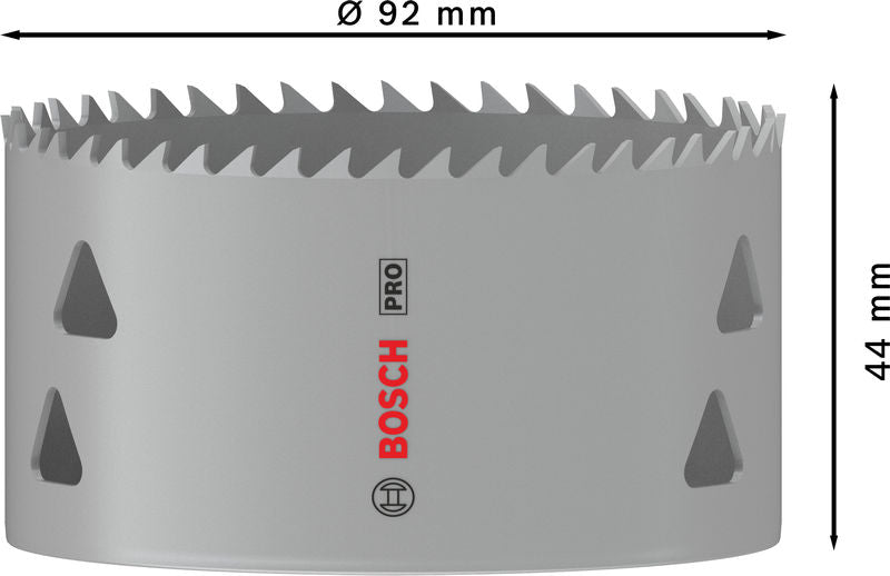 BOSCH Set PRO Multi Material testera za otvore, 92 mm, sa navojem - Testera za otvore T MM B 92mm (2608901531) Madras doo Beograd Madras doo Beograd