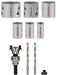 BOSCH Set PRO Multi Material testera za otvore sa Q-Lock steznom glavom, 10 kom. - Komplet testera za otvore T MM B 10P Set (2608901551) Madras doo Beograd Madras doo Beograd