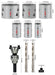 BOSCH Set PRO Multi Material testera za otvore sa Q-Lock steznom glavom, 10 kom. - Komplet testera za otvore T MM B 10P Set (2608901551) Madras doo Beograd Madras doo Beograd