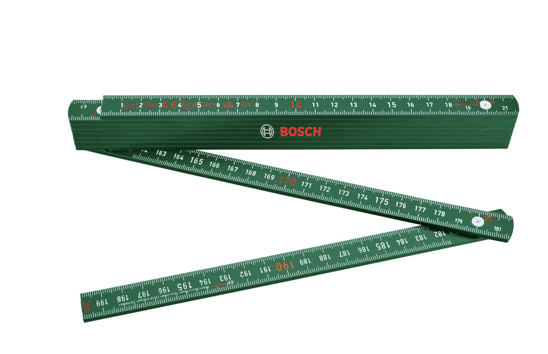 BOSCH Sklopivi lenjir 2 m - Merna letva sa colovima 2m (1600A02ET4) Power Tools BOSCH Madras doo Beograd