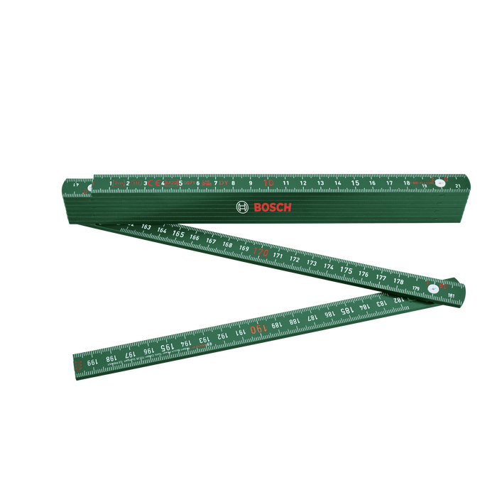 BOSCH Sklopivi lenjir 2 m - Merna letva sa colovima Folding Ruler 2m (1600A032V3) Madras doo Beograd Madras doo Beograd