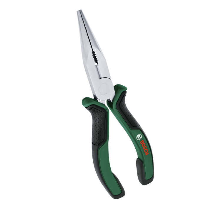 BOSCH Špicangle od 180 mm - Zaravnjena klešta Long-nose Pliers 180mm (1600A032VC) Madras doo Beograd Madras doo Beograd