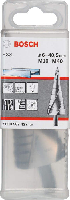 Bosch stepenaste burgije HSS M10-M4, 10,0 mm, 125,5 mm - 2608587427 Burgija HSS BOSCH BOSCH-2608587427 Madras doo Beograd