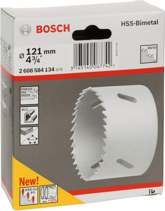 Bosch testera za otvore HSS-bimetal za standardne adaptere 121 mm, 4 3/4" - 2608584134 Testera za otvore BOSCH Madras doo Beograd