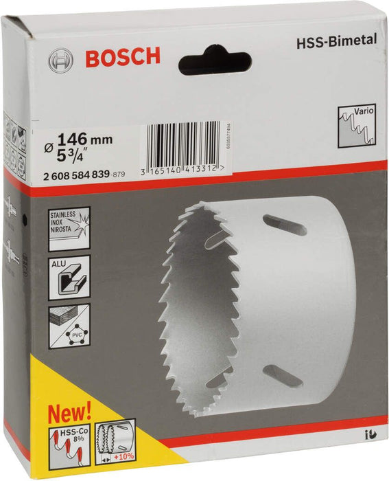 Bosch testera za otvore HSS-bimetal za standardne adaptere 146 mm, 5 3/4" - 2608584839 Testera za otvore BOSCH Madras doo Beograd