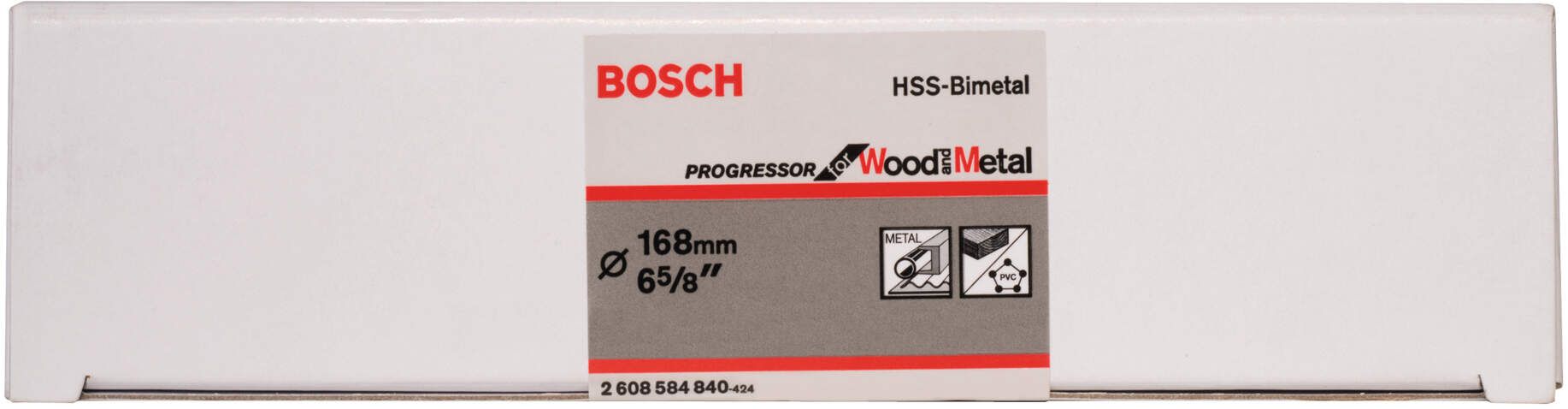 Bosch testera za otvore HSS-bimetal za standardne adaptere 168 mm, 6 5/8" - 2608584840 Testera za otvore BOSCH Madras doo Beograd