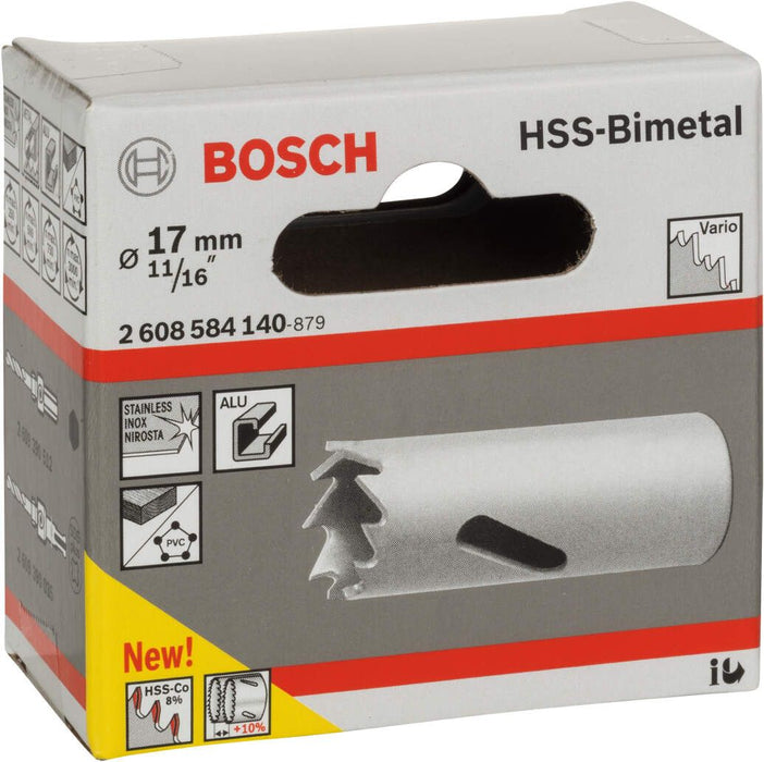 Bosch testera za otvore HSS-bimetal za standardne adaptere 17 mm, 11/16" - 2608584140 Testera za otvore BOSCH Madras doo Beograd