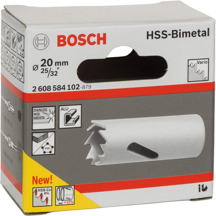 Bosch testera za otvore HSS-bimetal za standardne adaptere 20 mm, 25/32" - 2608584102 Testera za otvore BOSCH Madras doo Beograd