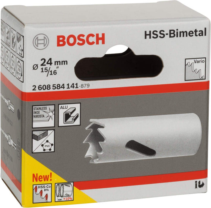 Bosch testera za otvore HSS-bimetal za standardne adaptere 24 mm, 15/16" - 2608584141 Testera za otvore BOSCH Madras doo Beograd