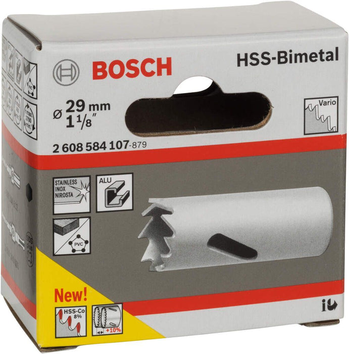 Bosch testera za otvore HSS-bimetal za standardne adaptere 29 mm, 1 1/8" - 2608584107 Testera za otvore BOSCH Madras doo Beograd