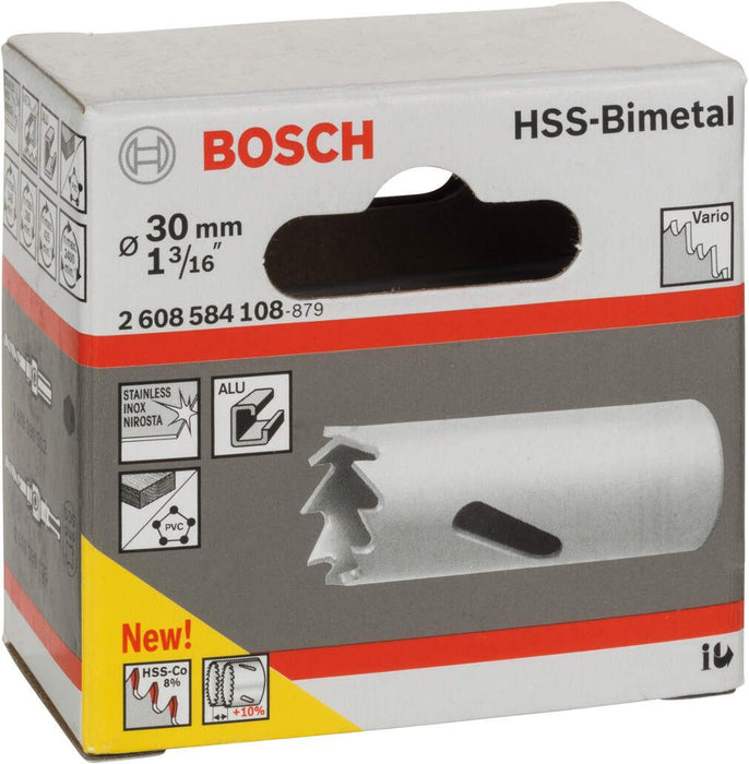 Bosch testera za otvore HSS-bimetal za standardne adaptere 30 mm, 1 3/16" - 2608584108 Testera za otvore BOSCH BOSCH-2608584108 Madras doo Beograd