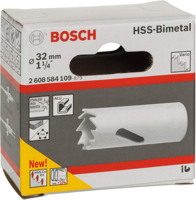 Bosch testera za otvore HSS-bimetal za standardne adaptere 32 mm, 1 1/4" - 2608584109 Testera za otvore BOSCH Madras doo Beograd