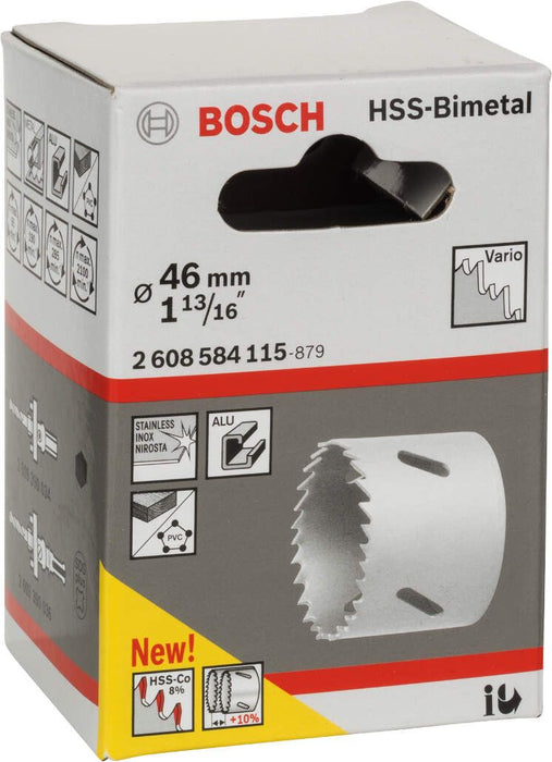 Bosch testera za otvore HSS-bimetal za standardne adaptere 46 mm, 1 13/16" - 2608584115 Testera za otvore BOSCH BOSCH-2608584115 Madras doo Beograd