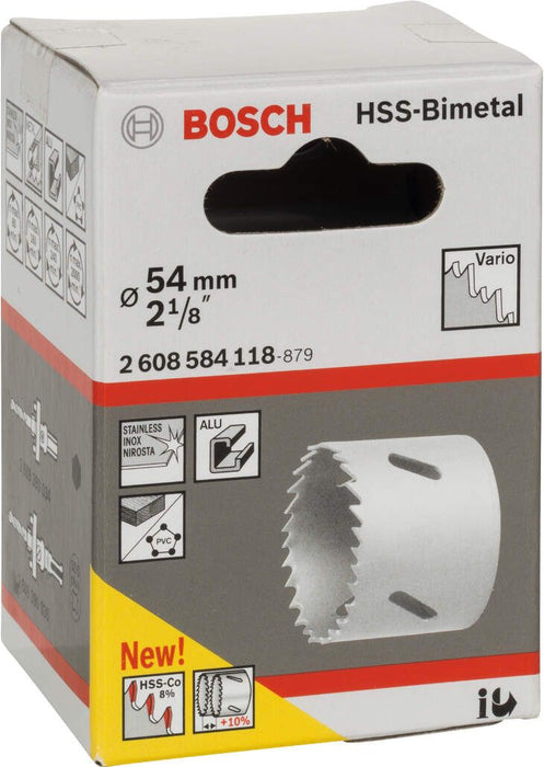 Bosch testera za otvore HSS-bimetal za standardne adaptere 54 mm, 2 1/8" - 2608584118 Testera za otvore BOSCH Madras doo Beograd