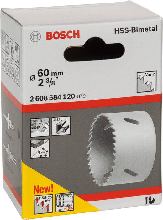 Bosch testera za otvore HSS-bimetal za standardne adaptere 60 mm, 2 3/8" - 2608584120 Testera za otvore BOSCH Madras doo Beograd