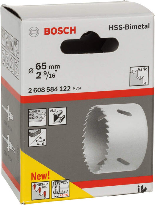 Bosch testera za otvore HSS-bimetal za standardne adaptere 65 mm, 2 9/16" - 2608584122 Testera za otvore BOSCH Madras doo Beograd
