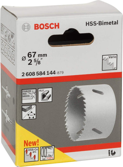 Bosch testera za otvore HSS-bimetal za standardne adaptere 67 mm, 2 5/8" - 2608584144 Testera za otvore BOSCH Madras doo Beograd