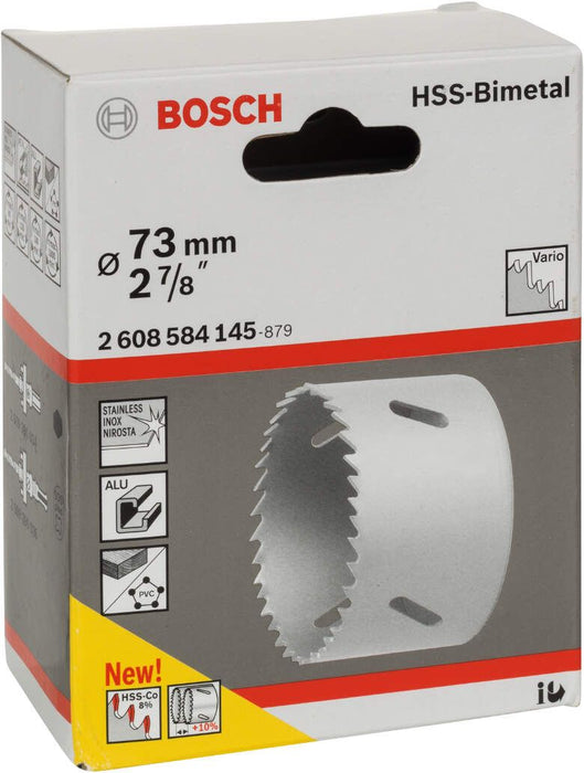 Bosch testera za otvore HSS-bimetal za standardne adaptere 73 mm, 2 7/8" - 2608584145 Testera za otvore BOSCH BOSCH-2608584145 Madras doo Beograd