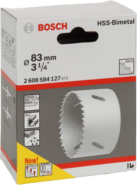 Bosch testera za otvore HSS-bimetal za standardne adaptere 83 mm, 3 1/4" - 2608584127 Testera za otvore BOSCH Madras doo Beograd