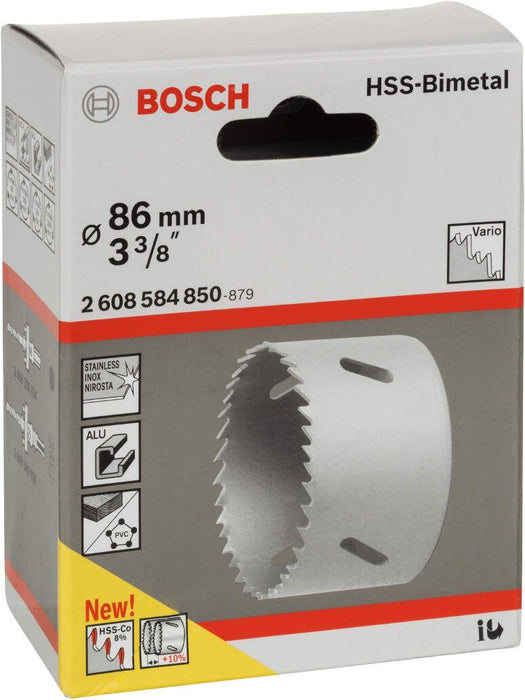 Bosch testera za otvore HSS-bimetal za standardne adaptere 86 mm, 3 3/8" - 2608584850 Testera za otvore BOSCH Madras doo Beograd