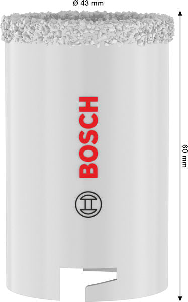 BOSCH Testera za otvore sa držačem za cigle i meke pločice, 43×60 mm - Testera za otvore A B&S T 43mm (2608594533) Power Tools BOSCH Madras doo Beograd