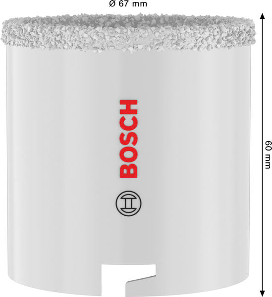 BOSCH Testera za otvore sa držačem za cigle i meke pločice, 67×60 mm - Testera za otvore A B&S T 67mm (2608594535) Power Tools BOSCH Madras doo Beograd