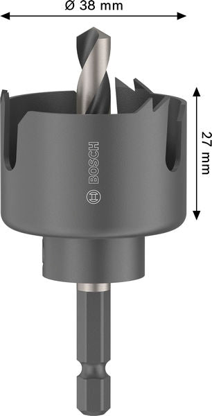 BOSCH Testera za otvore sa držačem za drvo i gips, 38×27 mm - Testera za otvore A W&D H 38mm (2608594492) Power Tools BOSCH Madras doo Beograd