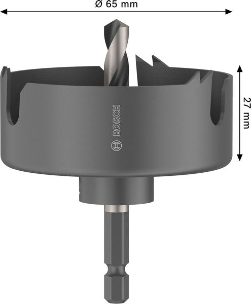 BOSCH Testera za otvore sa držačem za drvo i gips, 65×27 mm - Testera za otvore A W&D H 65mm (2608594496) Power Tools BOSCH Madras doo Beograd