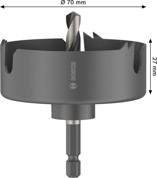 BOSCH Testera za otvore sa držačem za drvo i gips, 70×27 mm - Testera za otvore A W&D H 70mm (2608594498) Power Tools BOSCH Madras doo Beograd