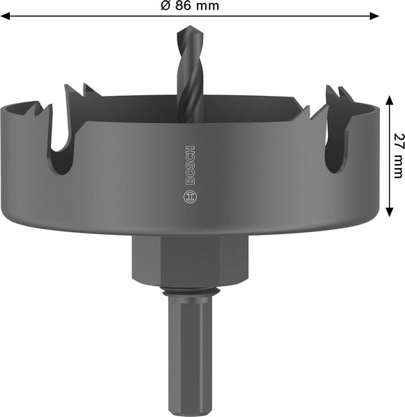 BOSCH Testera za otvore sa držačem za drvo i gips, 86×27 mm - Testera za otvore A W&D H 86mm (2608594501) Power Tools BOSCH Madras doo Beograd