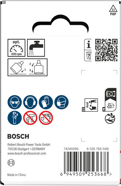 BOSCH Testera za otvore sa držačem za pločice, 60×40 mm - (2608594548) Power Tools BOSCH Madras doo Beograd