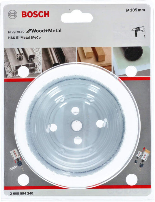 Bosch testera za otvore za drvo i metal Progressor for Wood&Metal 105mm (2608594240) Testera za otvore BOSCH Madras doo Beograd