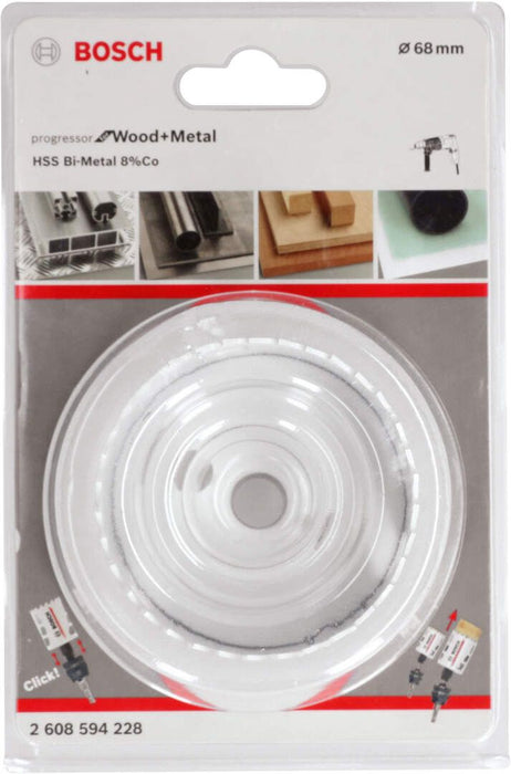 Bosch testera za otvore za drvo i metal Progressor for Wood&Metal 68mm (2608594228) Testera za otvore BOSCH Madras doo Beograd