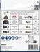 BOSCH Tiling komplet, 4 kom. - Komplet pribora BMX- 4ER SET OMT TS (2608669127) Madras doo Beograd Madras doo Beograd