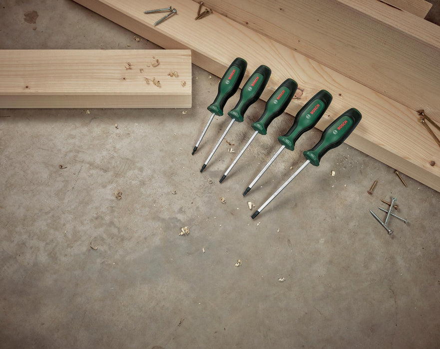 BOSCH Torx set preciznih odvijača od 5 delova - 5-delni komplet izvijačev Torx (1600A02BX6) Power Tools BOSCH Madras doo Beograd