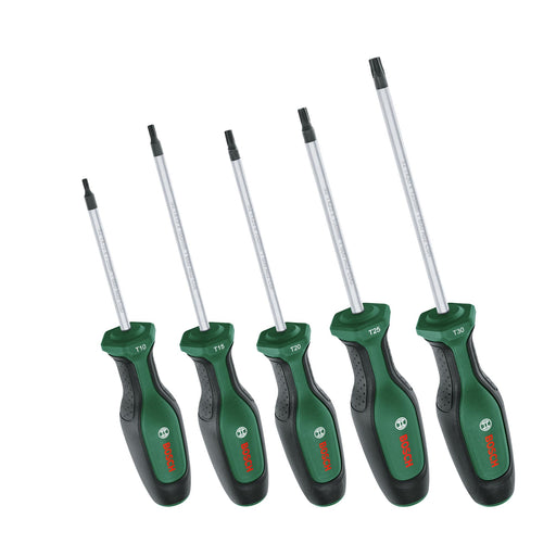 BOSCH Torx set preciznih odvijača od 5 delova - 5-delni komplet izvijačev Torx (1600A02BX6) Power Tools BOSCH Madras doo Beograd